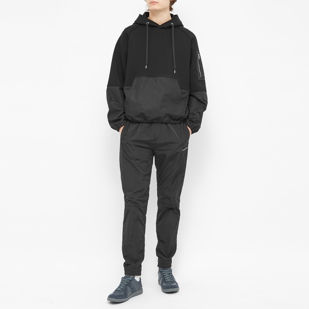 Neil Barrett Nylon Split Popover Hoody - 6