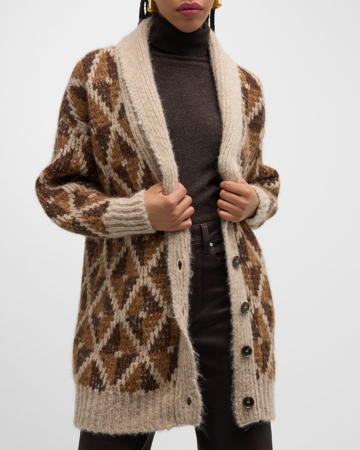 Grandfather Shawl Cardigan - 7