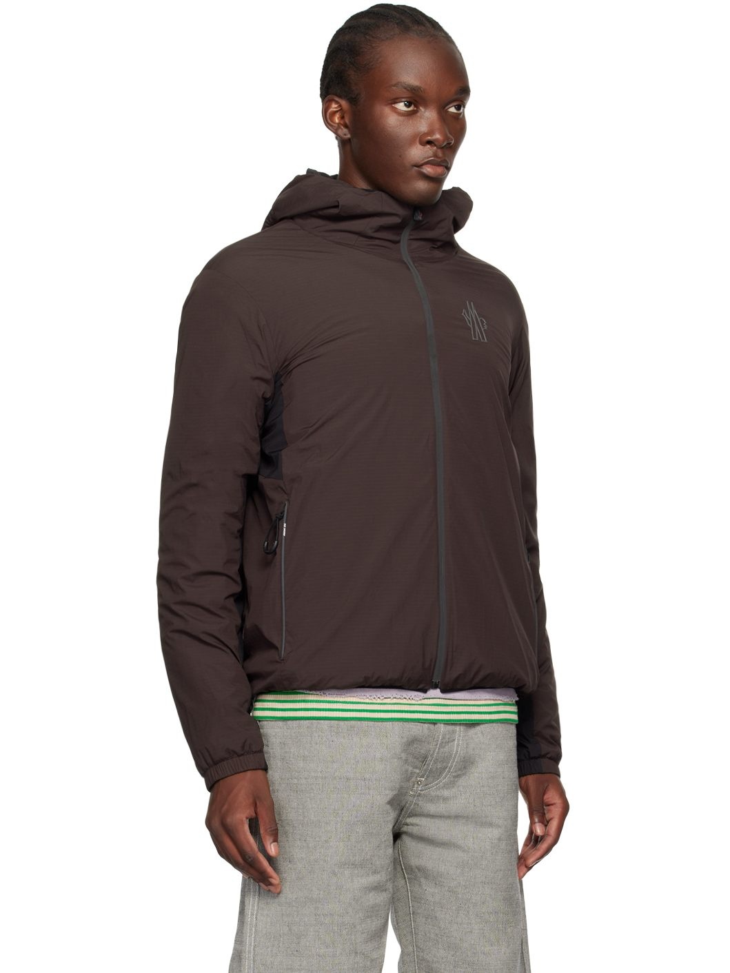 Brown Bissen Mid Layer Jacket - 2