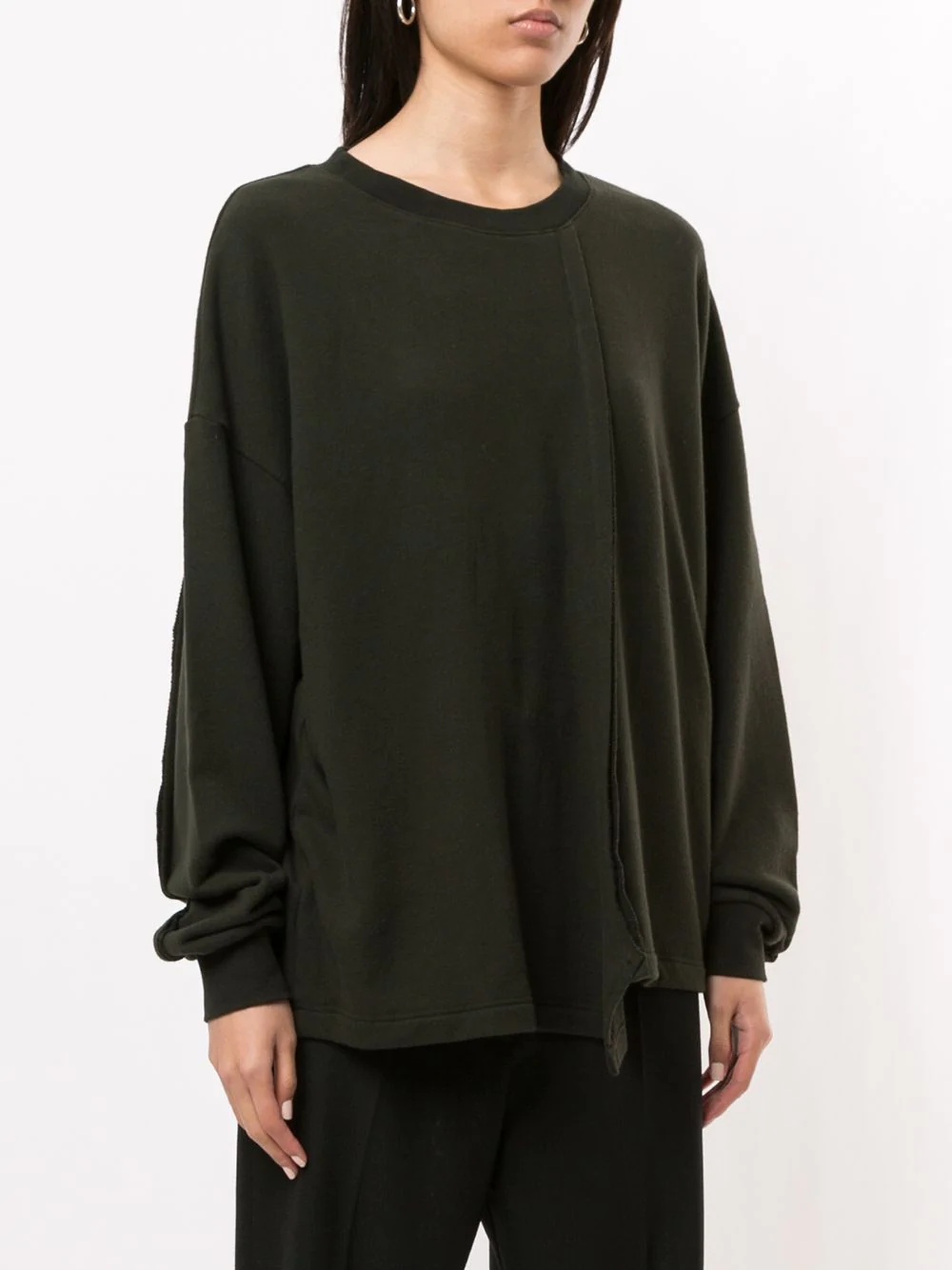 asymmetric drape top - 3