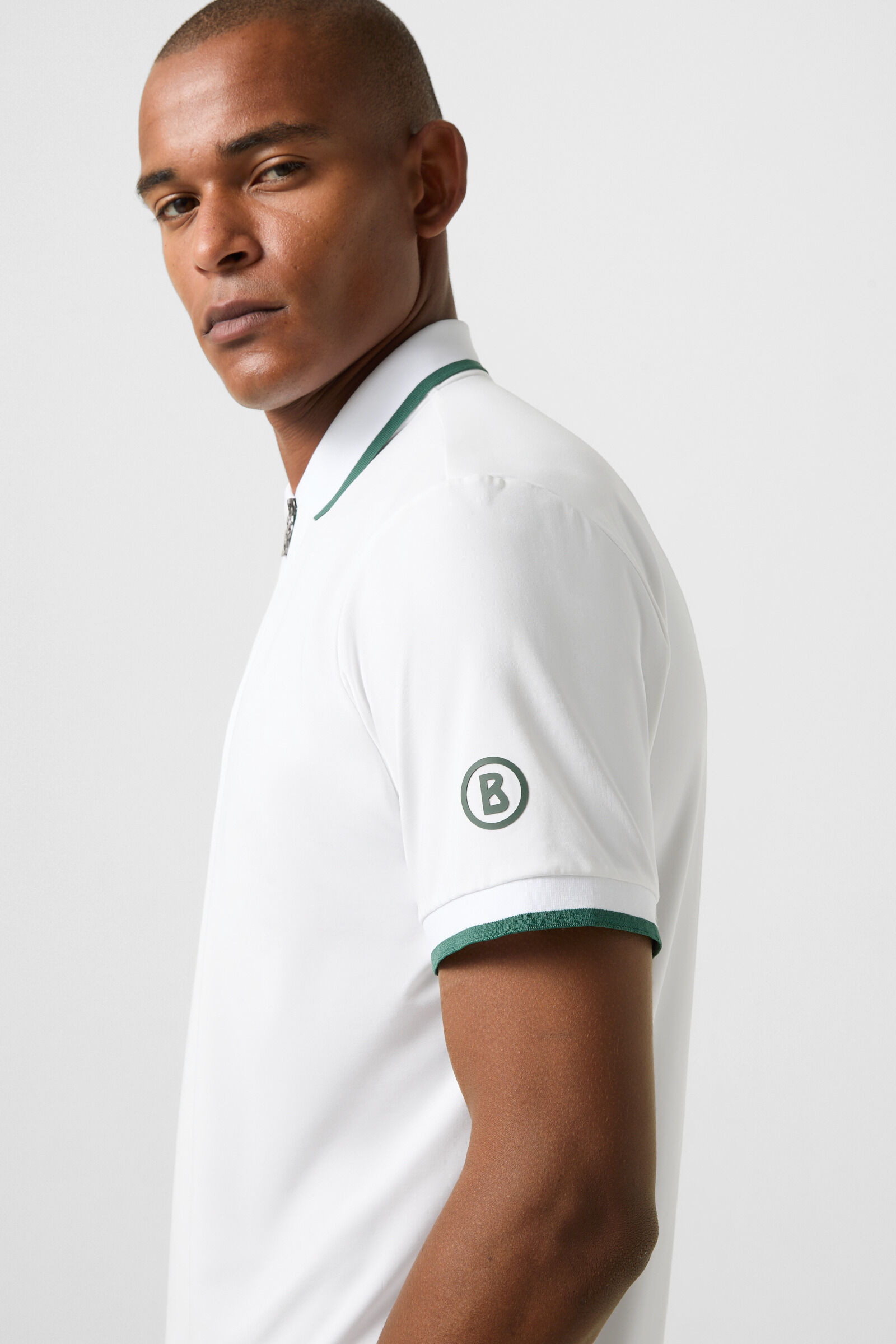 Cody functional short-sleeved top in White - 5