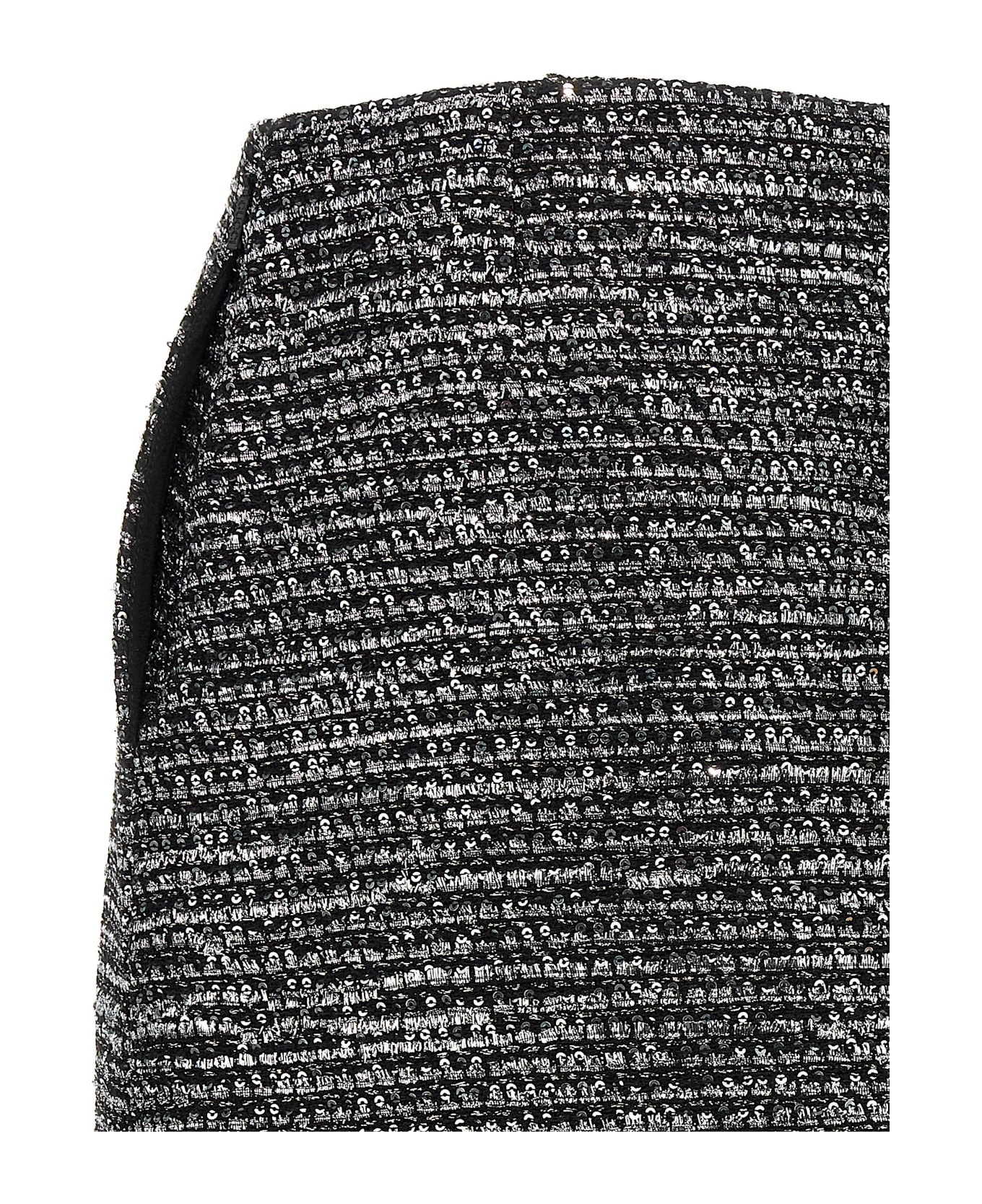 Lamé Tweed Skirt - 4