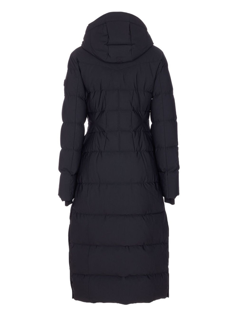 MOOSE KNUCKLES logo-patch parka outlook