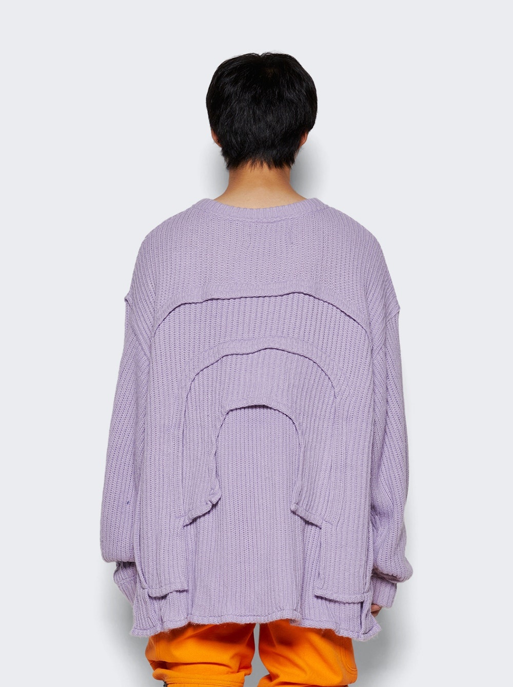 L'arc Woven Sweater Lavender - 5