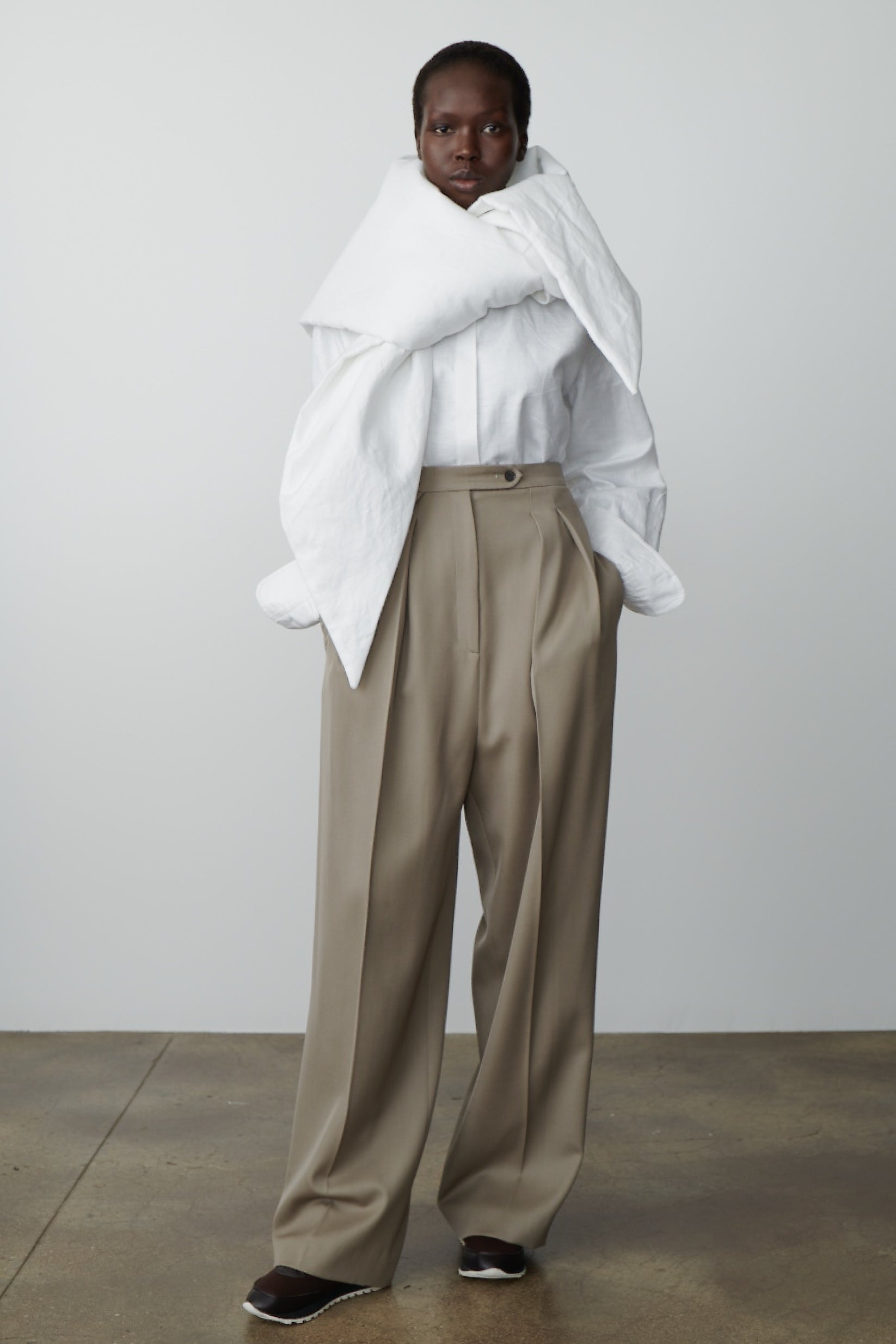 Marcellita Pant in Virgin Wool - 3