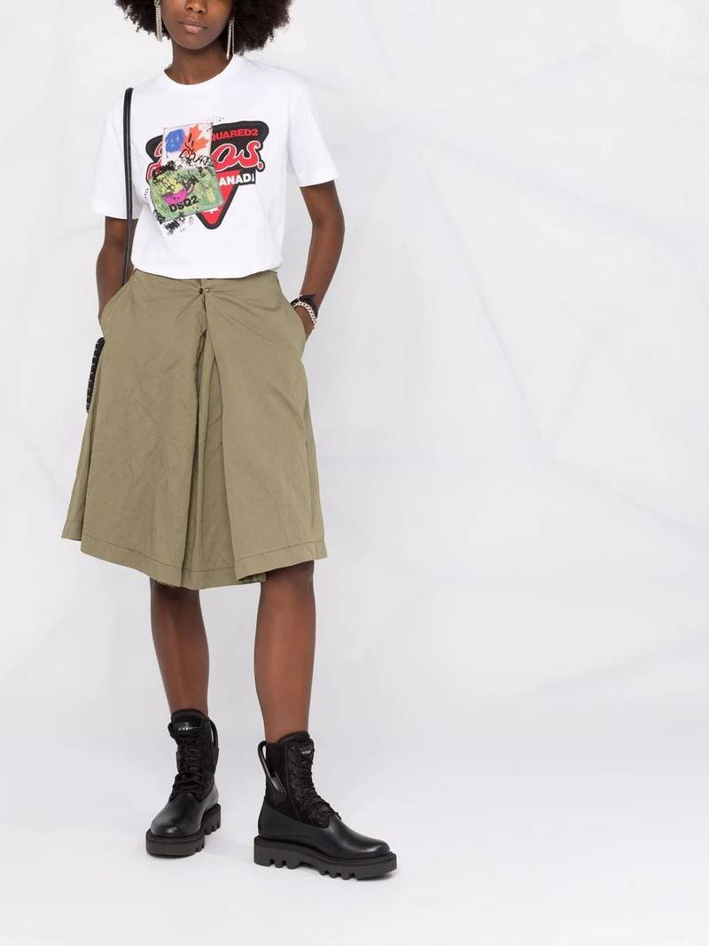 DSQUARED2 graphic print crew-neck T-shirt outlook