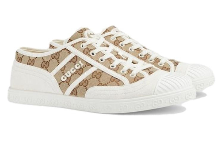 Gucci GG Canvas Trainer 'Beige Ebony' 759055FAC199756 - 3