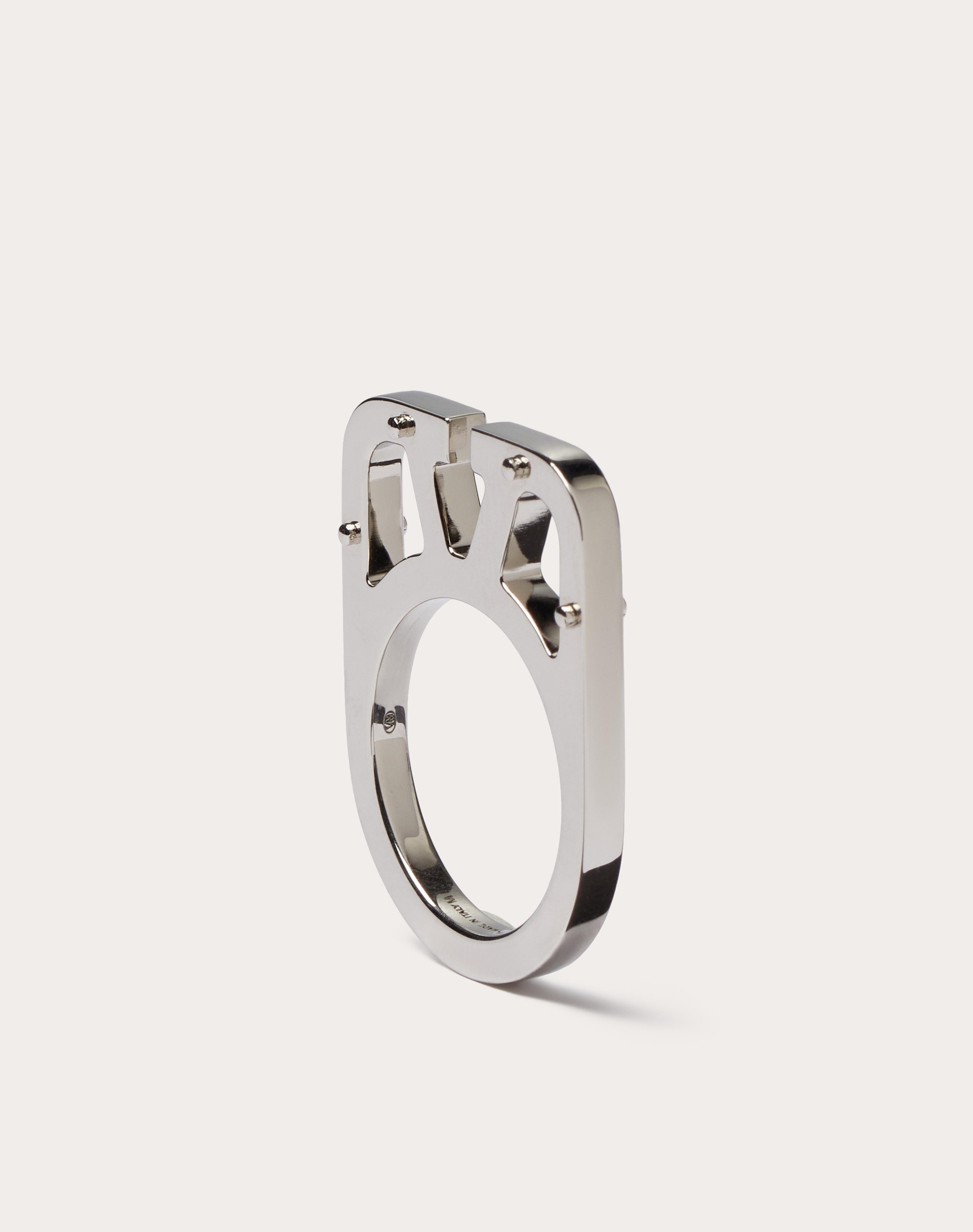 VLOGO TYPE METAL RING - 3