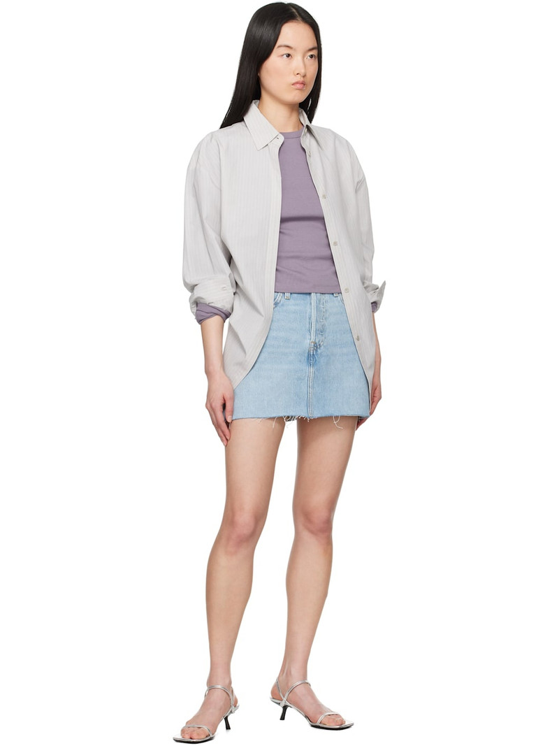 Levi's Blue Icon Miniskirt outlook