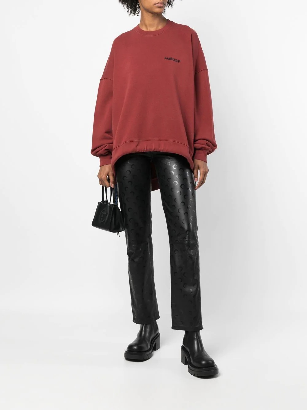 multi-cord logo sweatshirt - 2