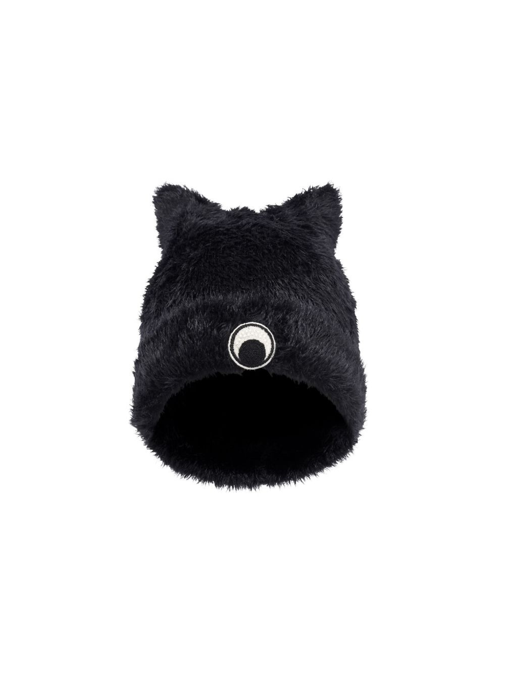 cat-ear fluffy beanie hat - 2