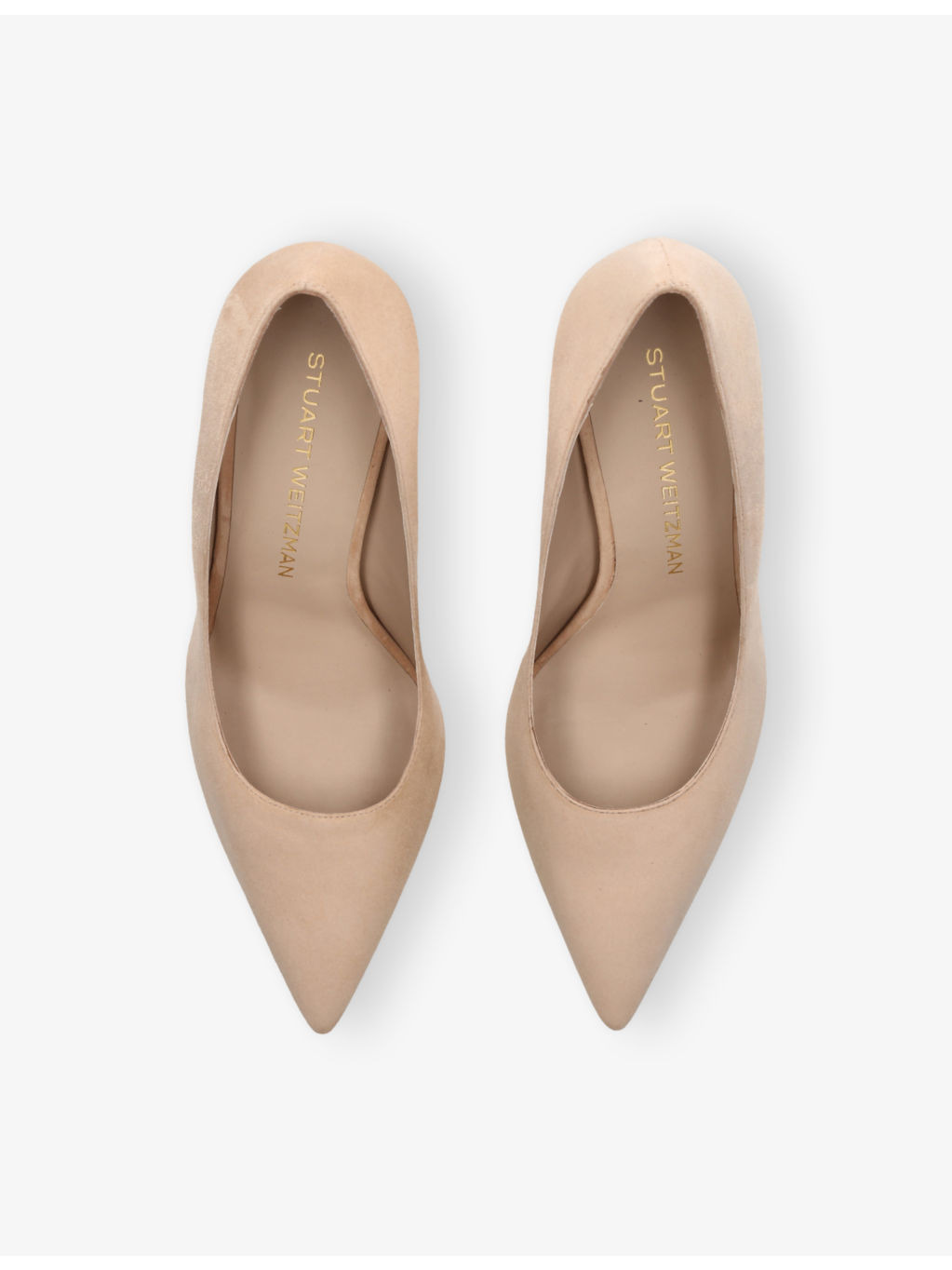 Stuart Power 85 Heeled Suede Pumps - 2