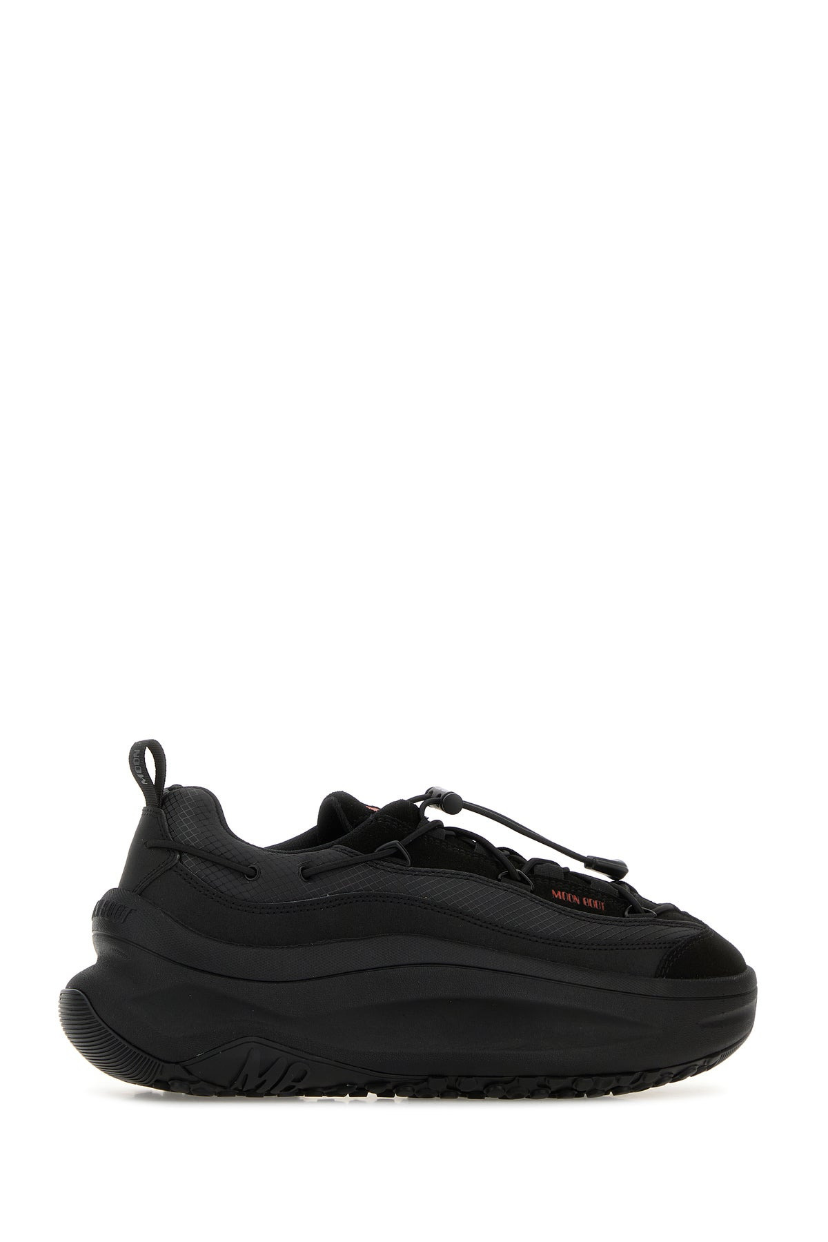 Black fabric Moon247 sneakers - 3