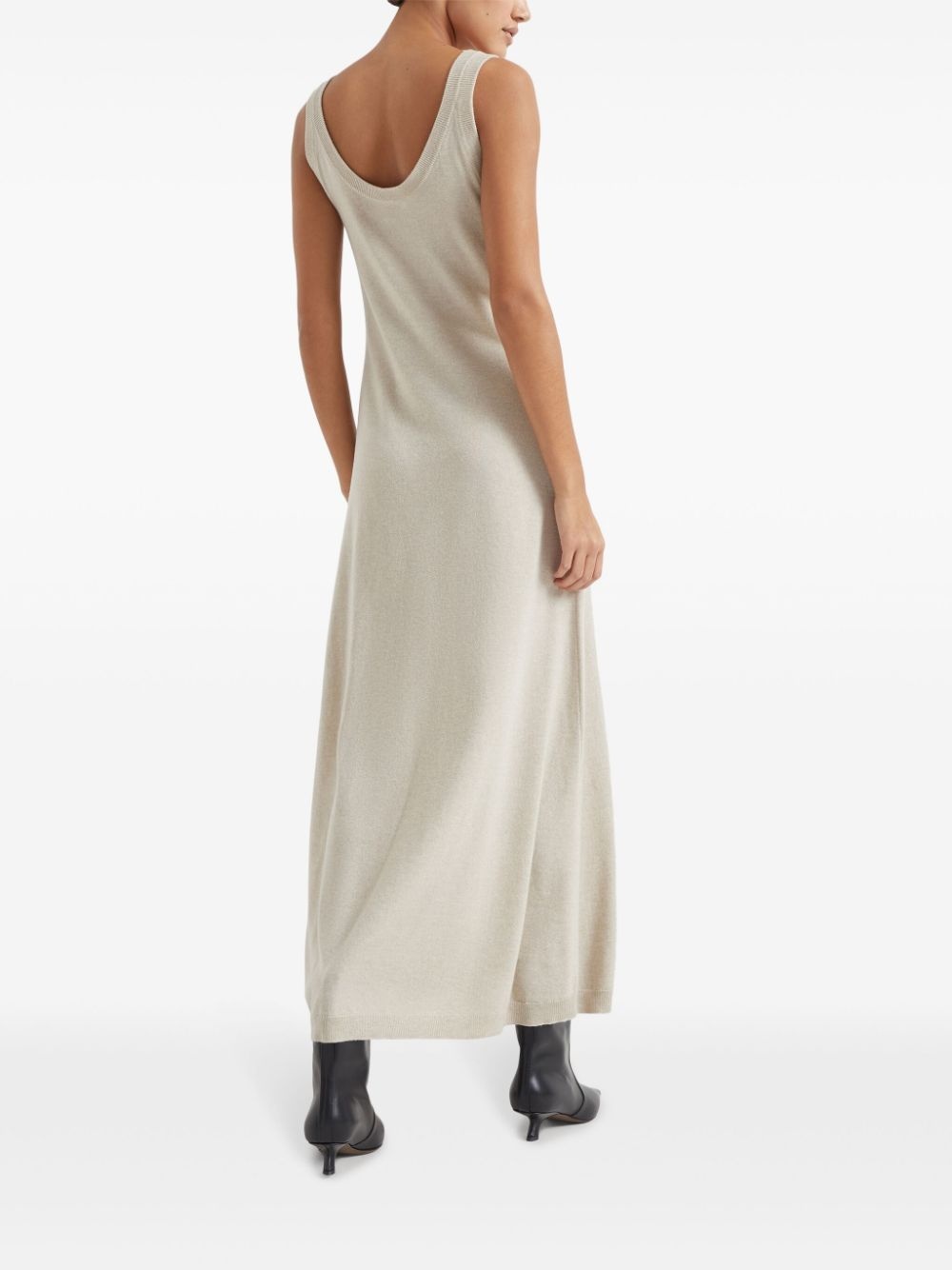 long cashmere dress - 4