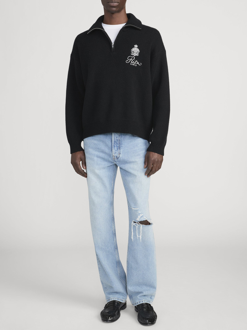 FRAME Ritz Men's Cashmere Half Zip outlook