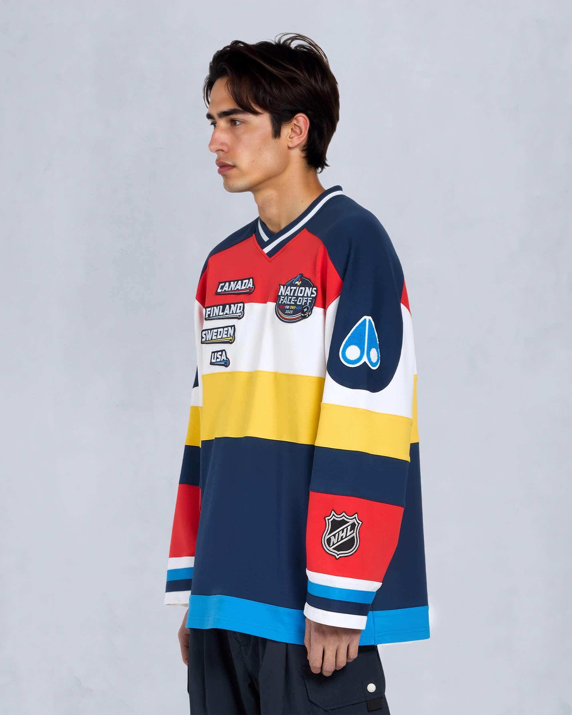 MOOSE KNUCKLES X NHL 4 NATIONS FACE-OFF JERSEY - 3