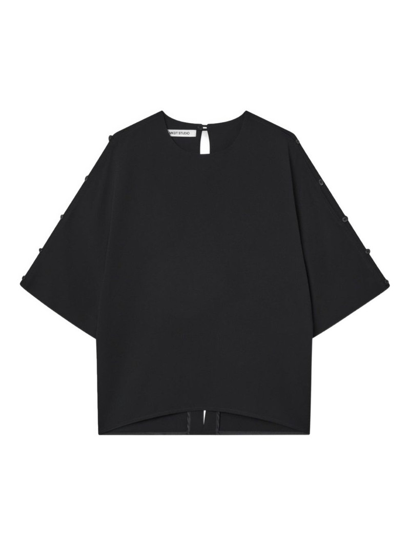 Bayla button-detailed top 1