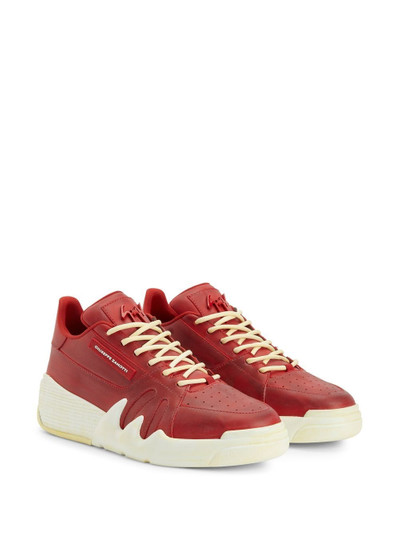 Giuseppe Zanotti logo-plaque low-top sneakers outlook