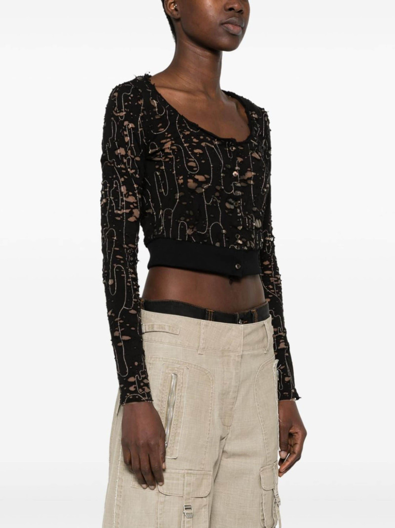 T-Simonne distressed top 3