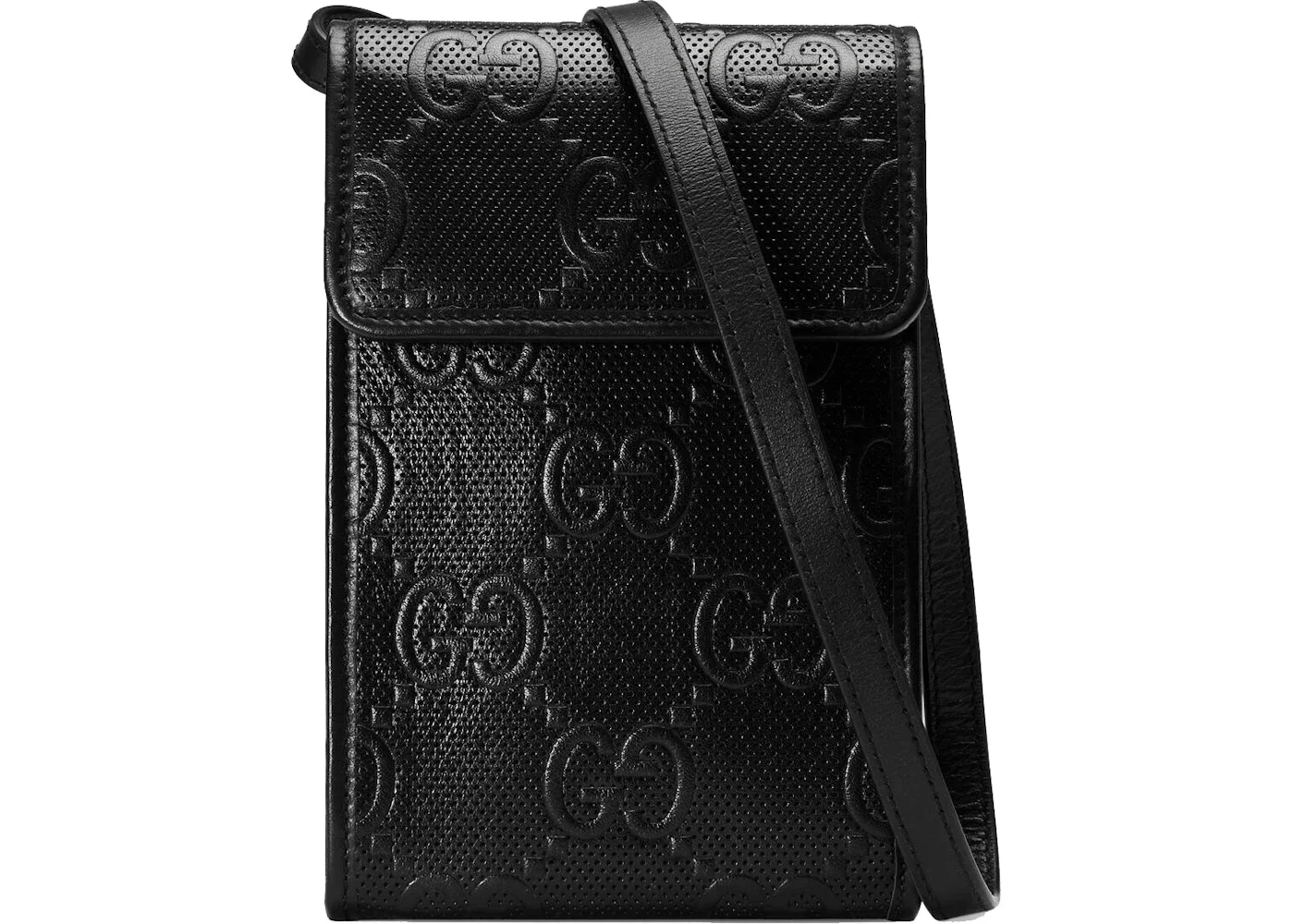 Gucci GG Embossed Mini Bag Black - 1