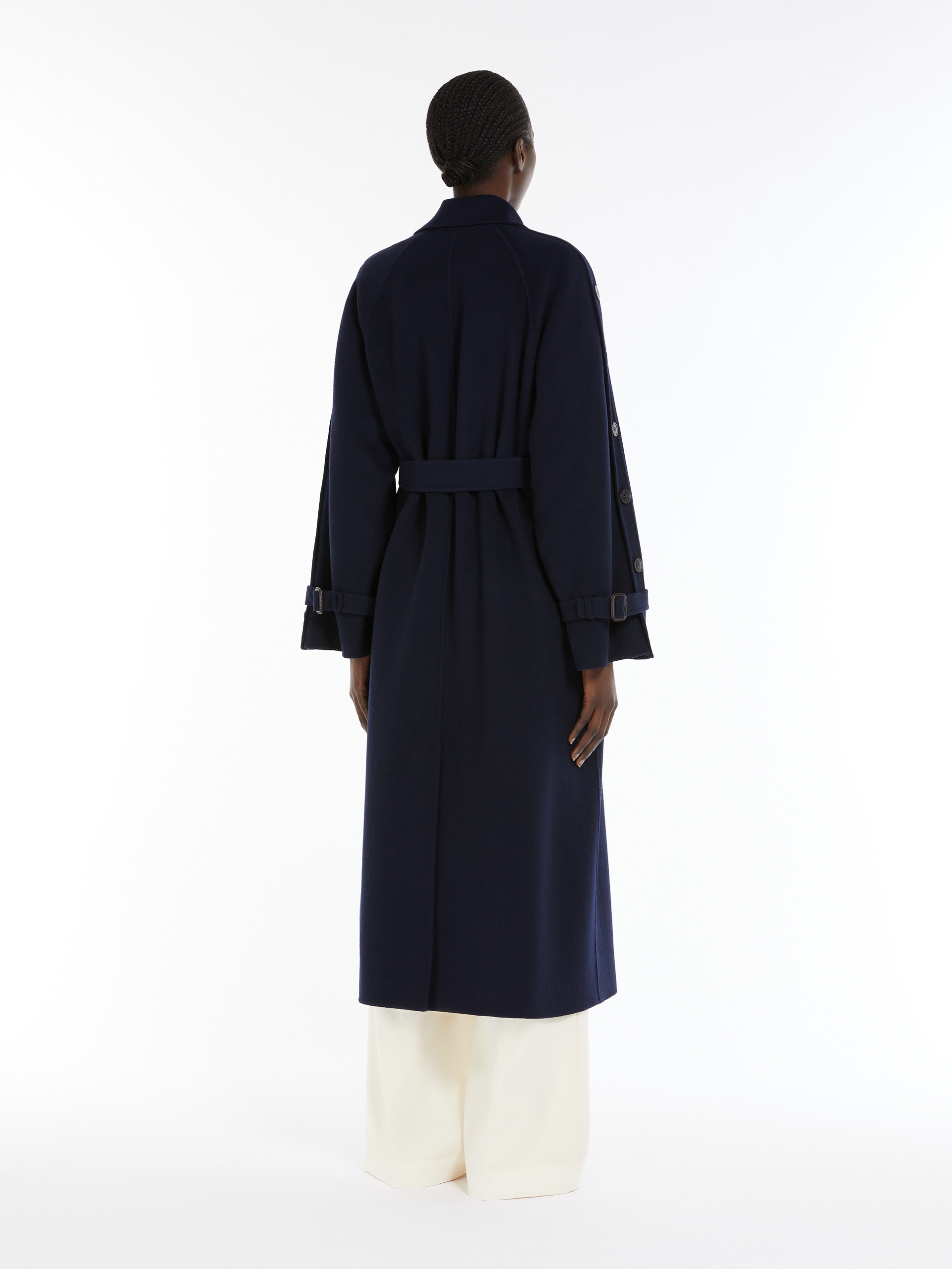NATALE Wool trench coat - 4