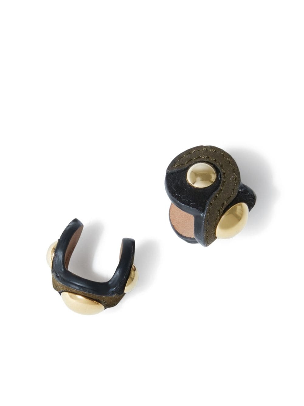 Onde large open-band rings (set of two) - 2