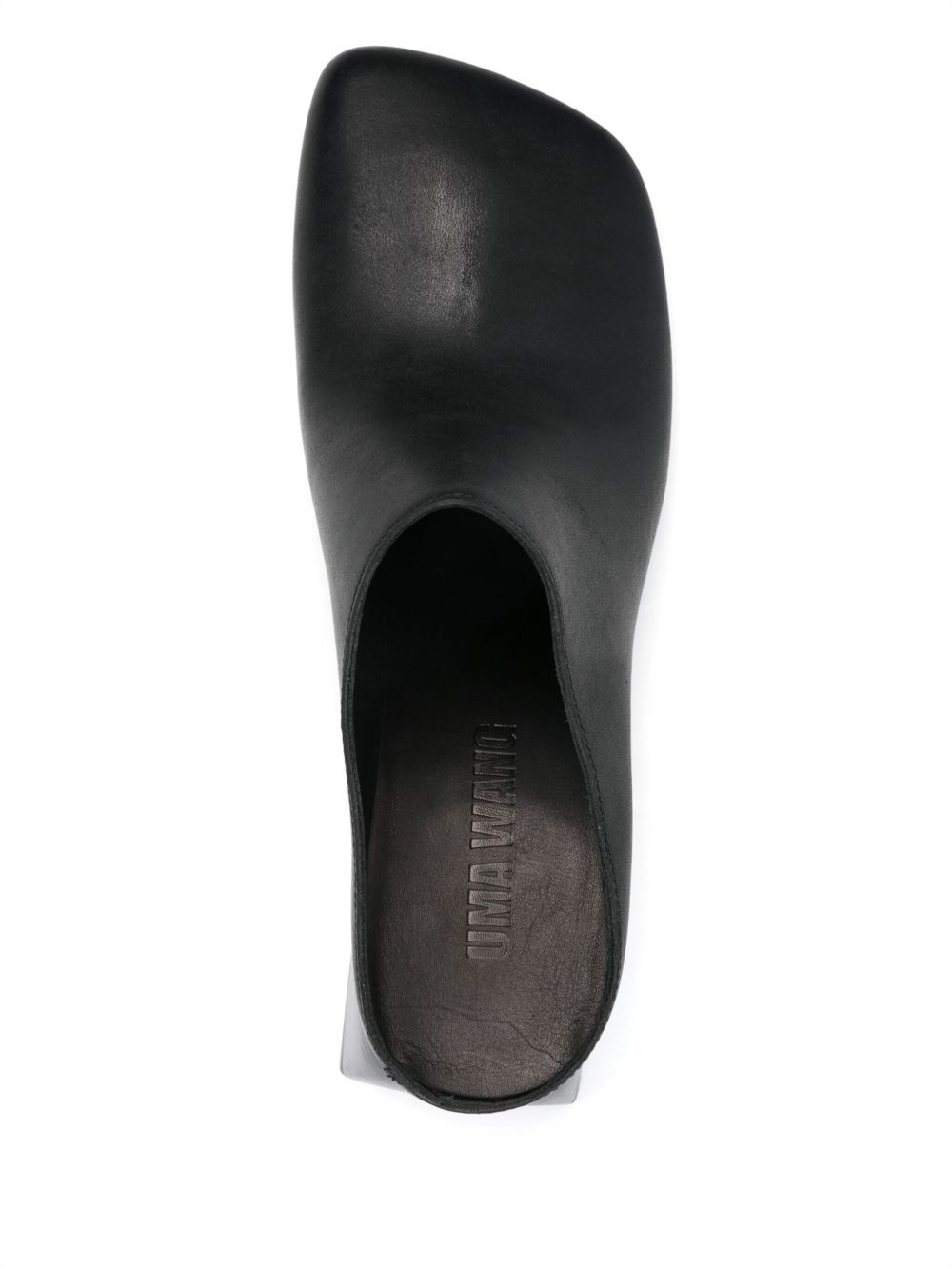 60mm leather mules - 4