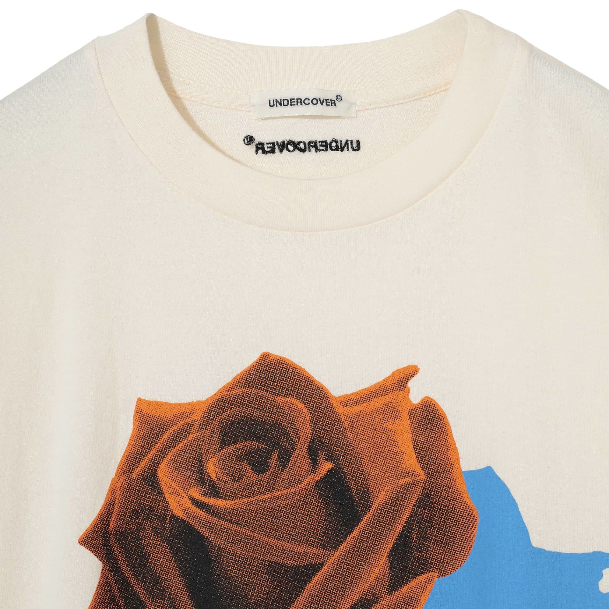 Undercover Flower Tee 'Off White' - 3