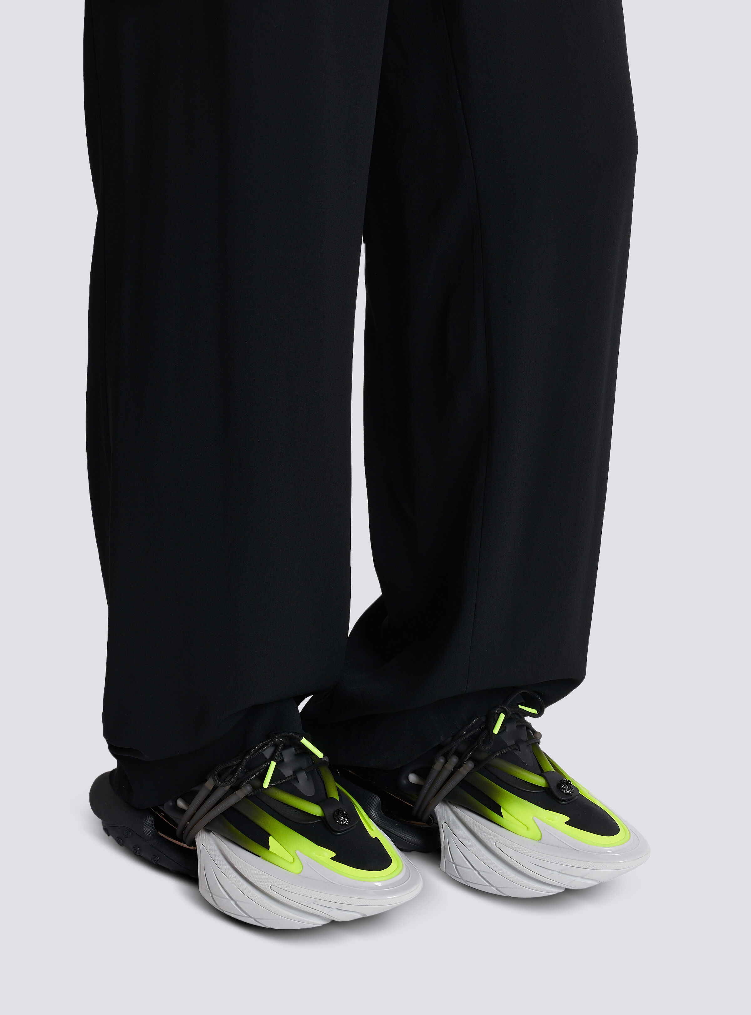 Fluorescent Unicorn trainers in neoprene and leather - 9