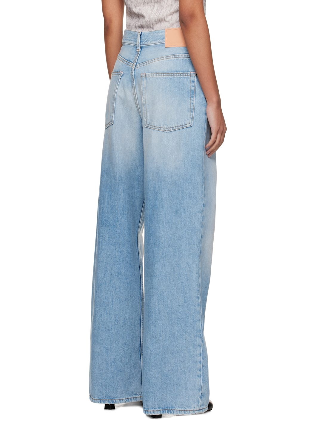 Blue Relaxed Fit 2022F Jeans - 3