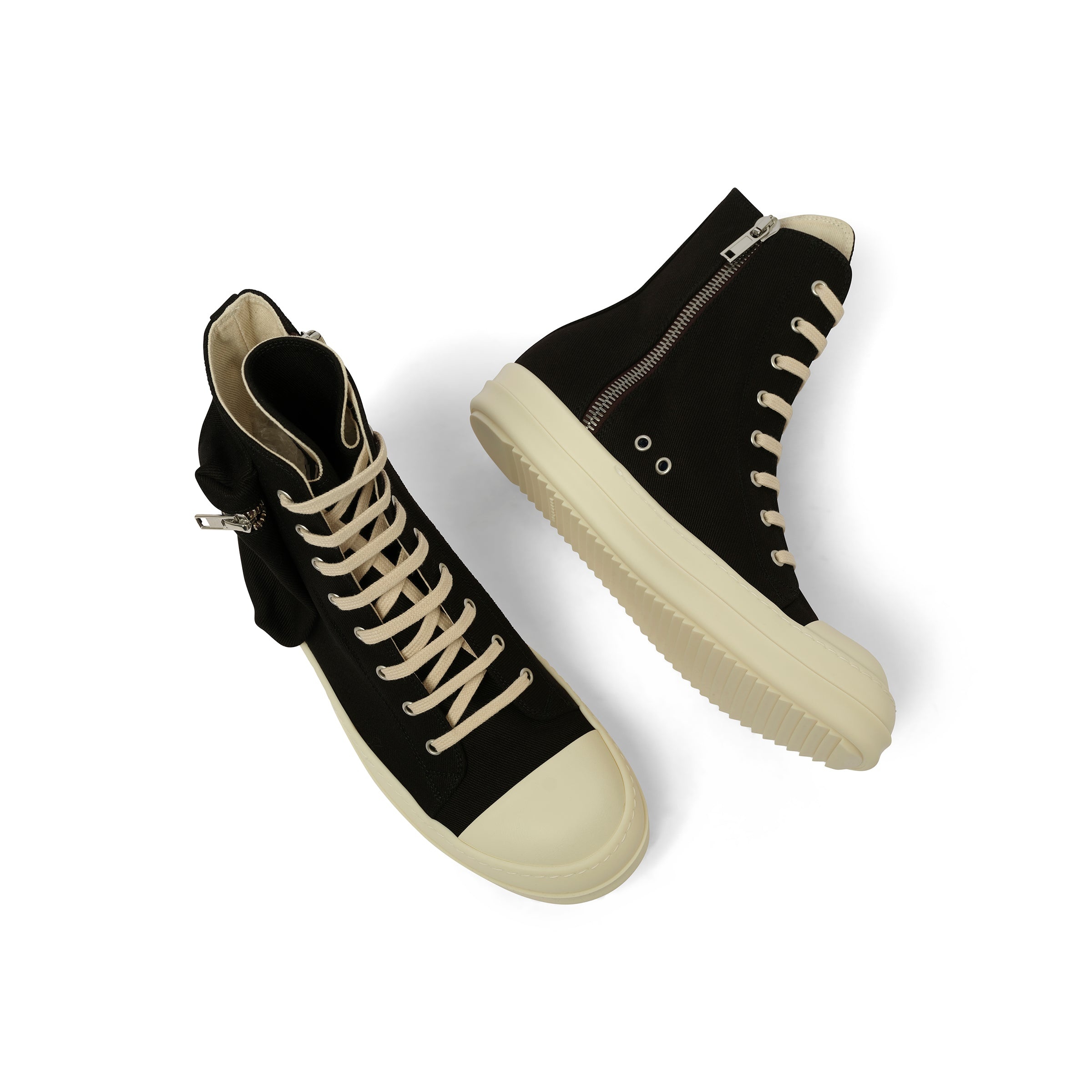 Cargo Sneaks in Black/Milk - 4