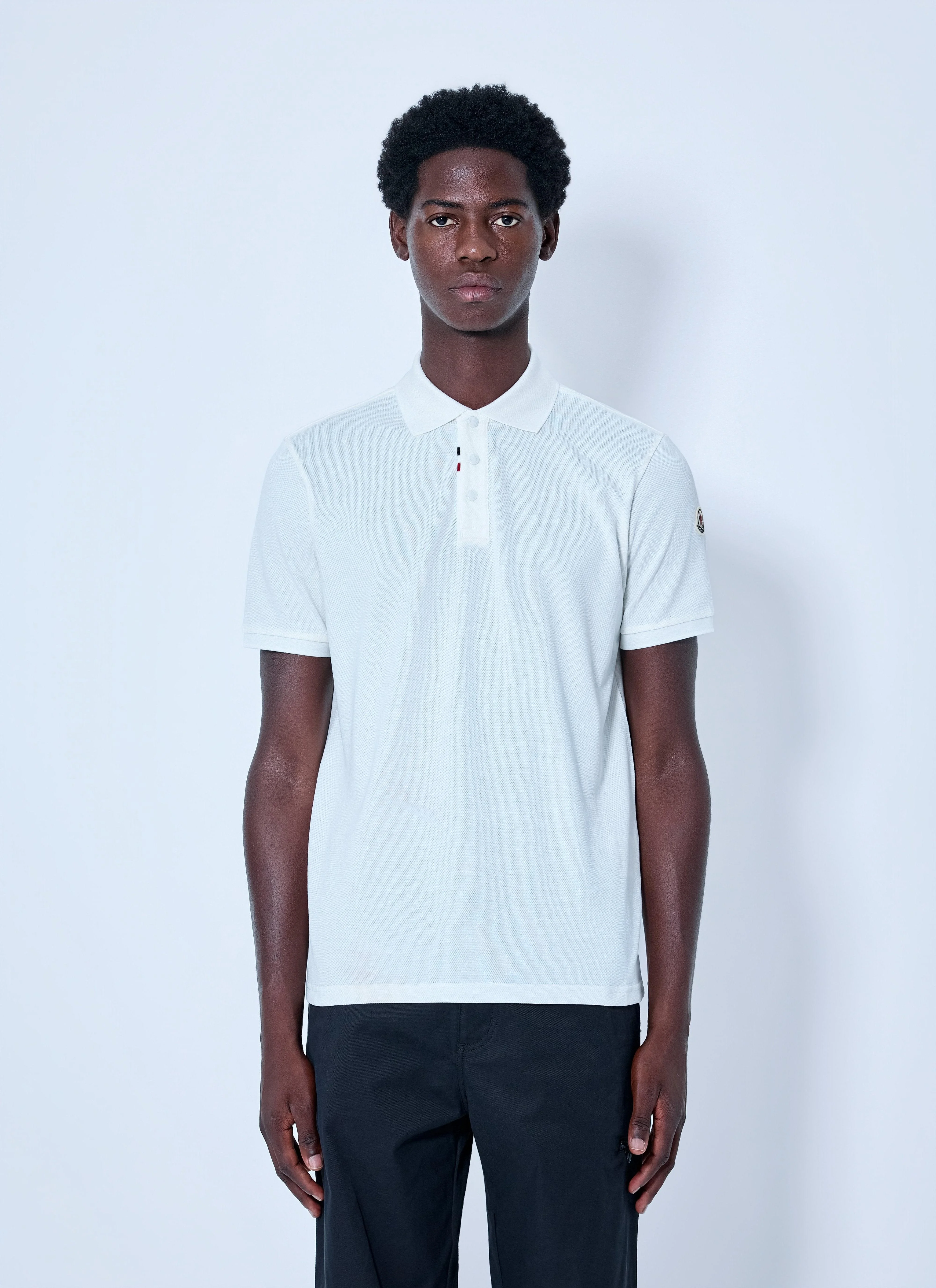 Moncler Men Piqué Polo Shirt - 1
