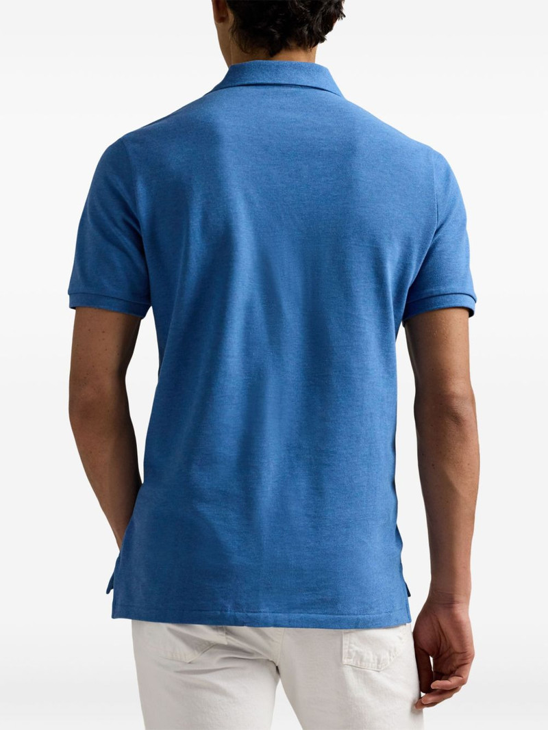 logo-embroidered polo shirt 4