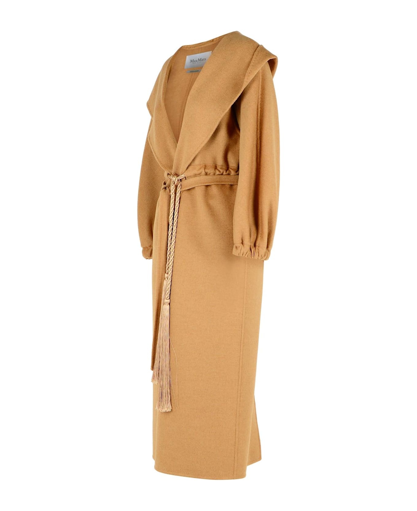 'natalin' Beige Camel Coat - 2