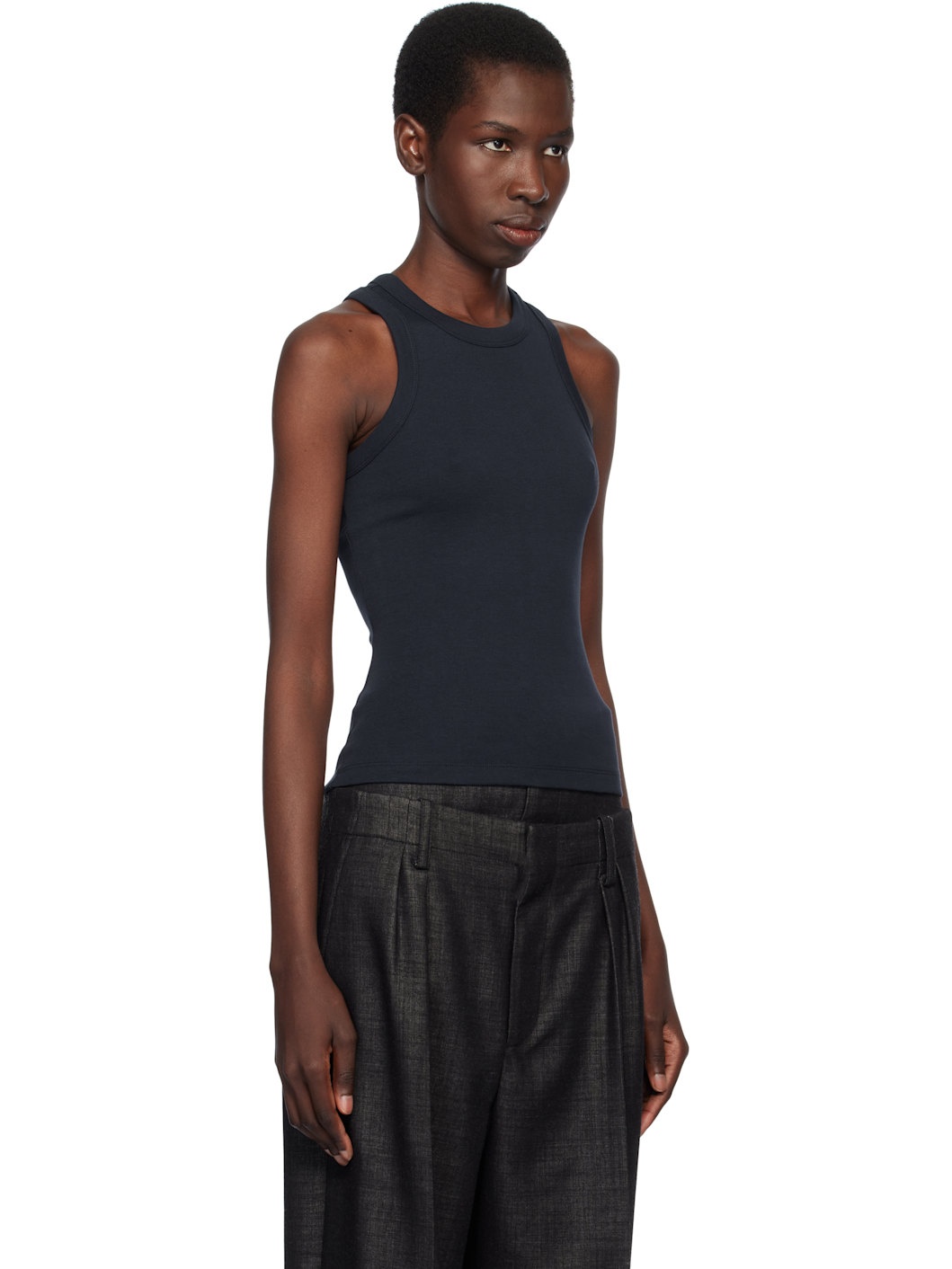 Navy Hannah Tank Top - 2