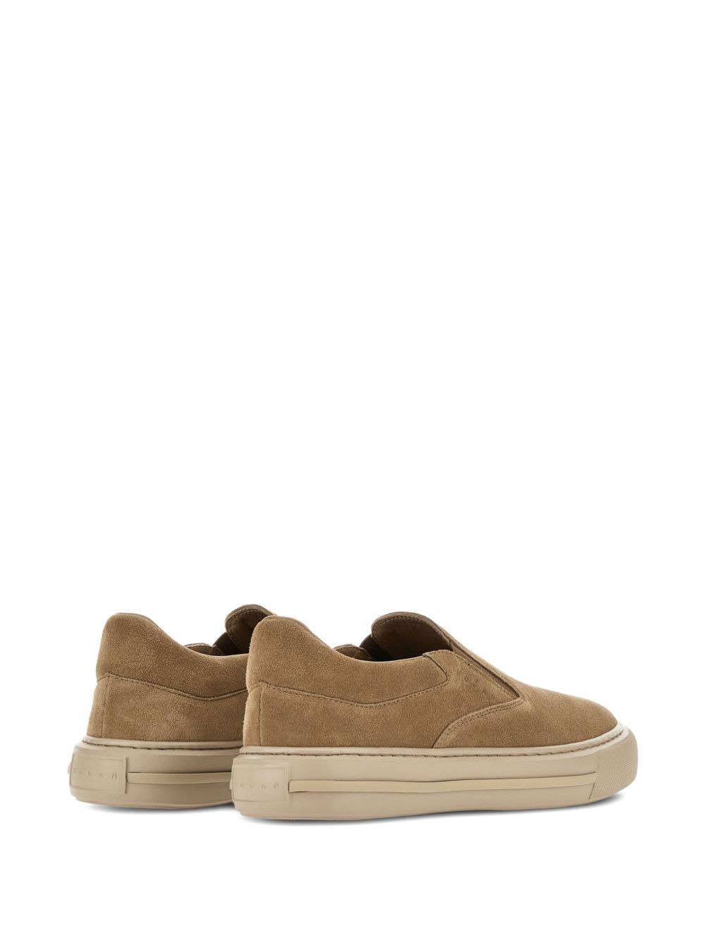 suede slip-on sneakers - 3