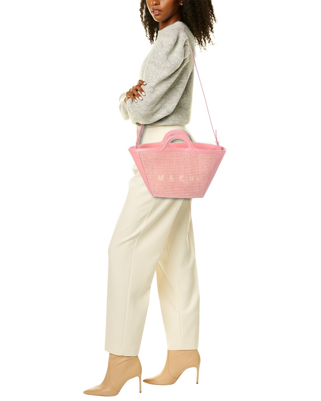 Marni Tropicalia Small Leather Tote - 4