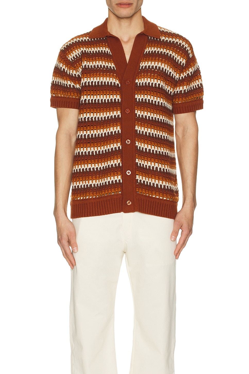 Pinto Crochet Shirt - 3
