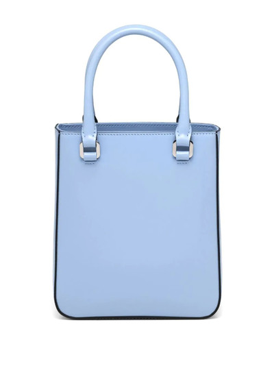 Prada small brushed tote bag outlook