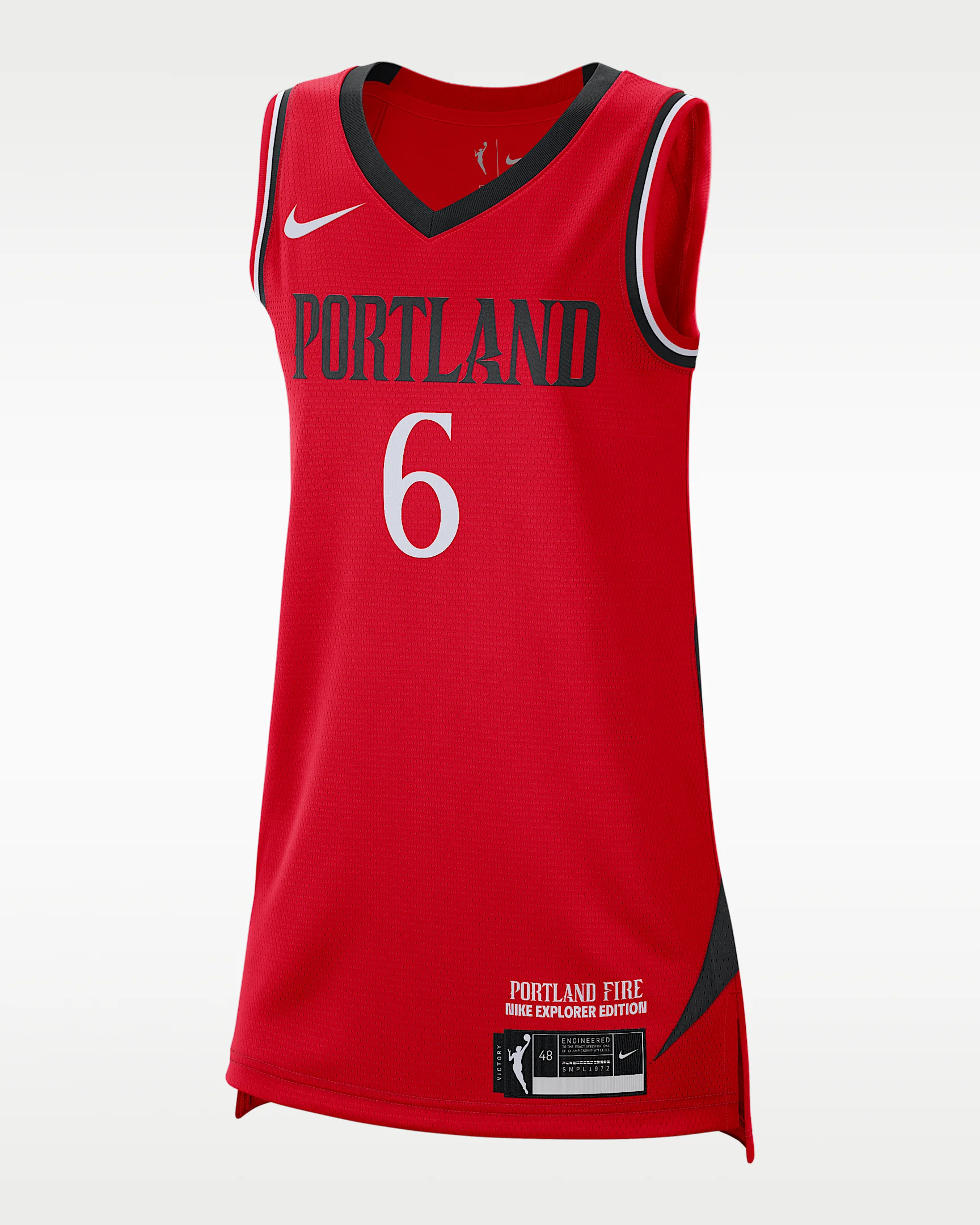 Portland Fire Nike Dri-FIT WNBA Victory Jersey - 1