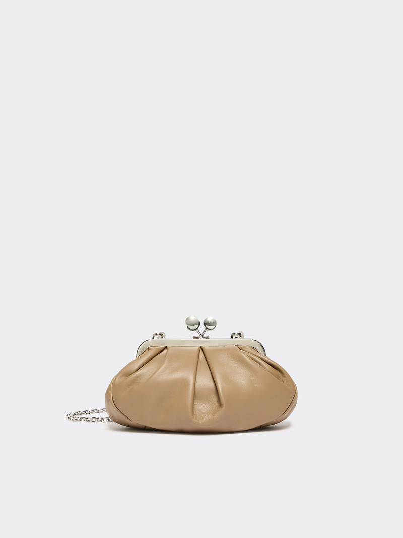 PRATI Small sheepskin Pasticcino Bag - TURTLEDOVE 1