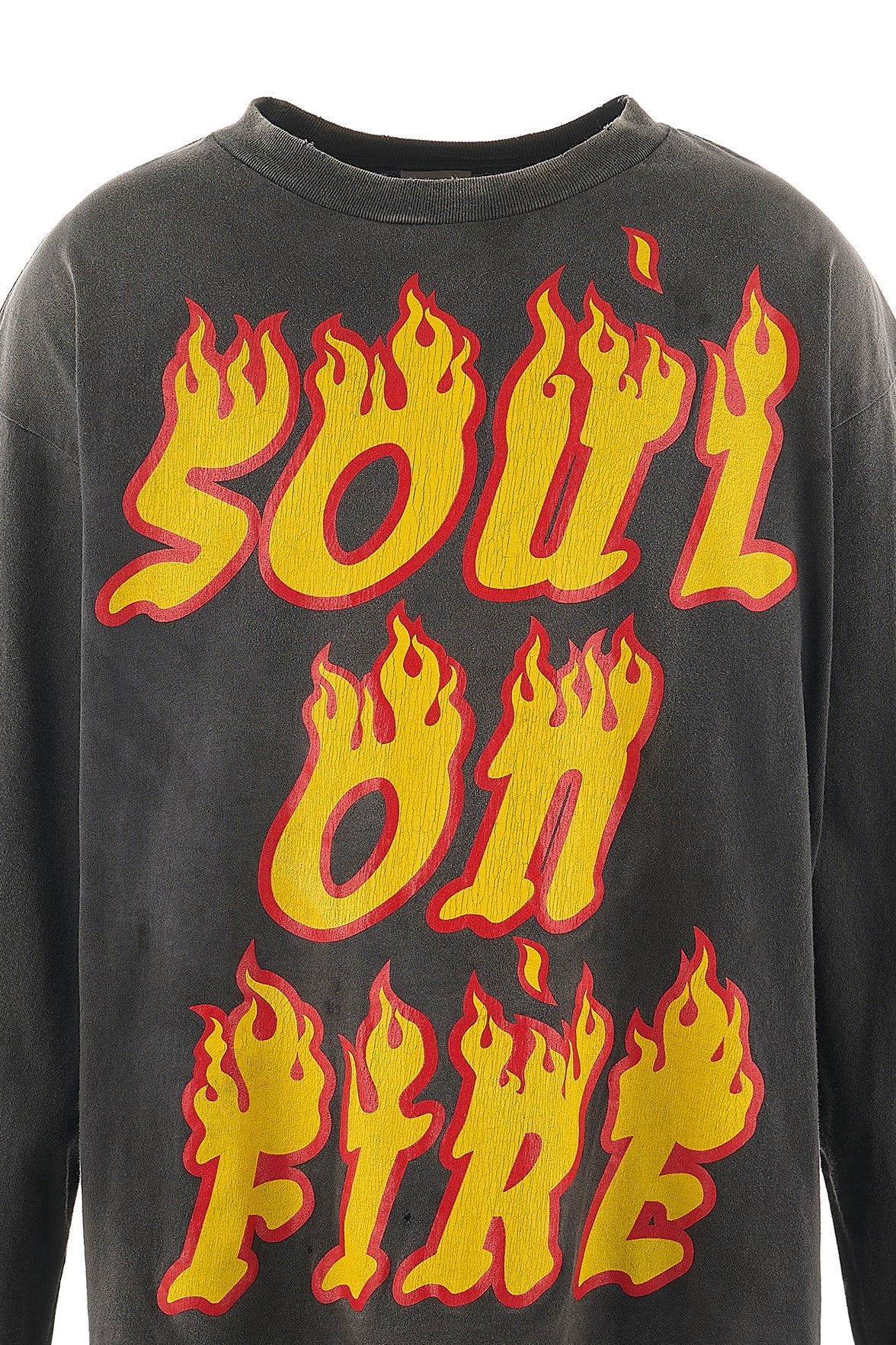 LS TEE/SOUL ON FIRE / BLK - 3