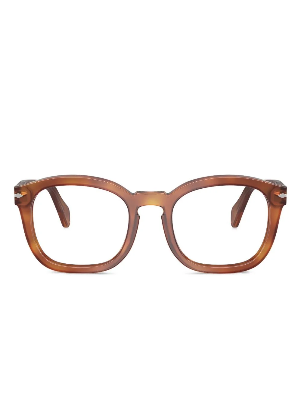 tortoiseshell-effect glasses - 1