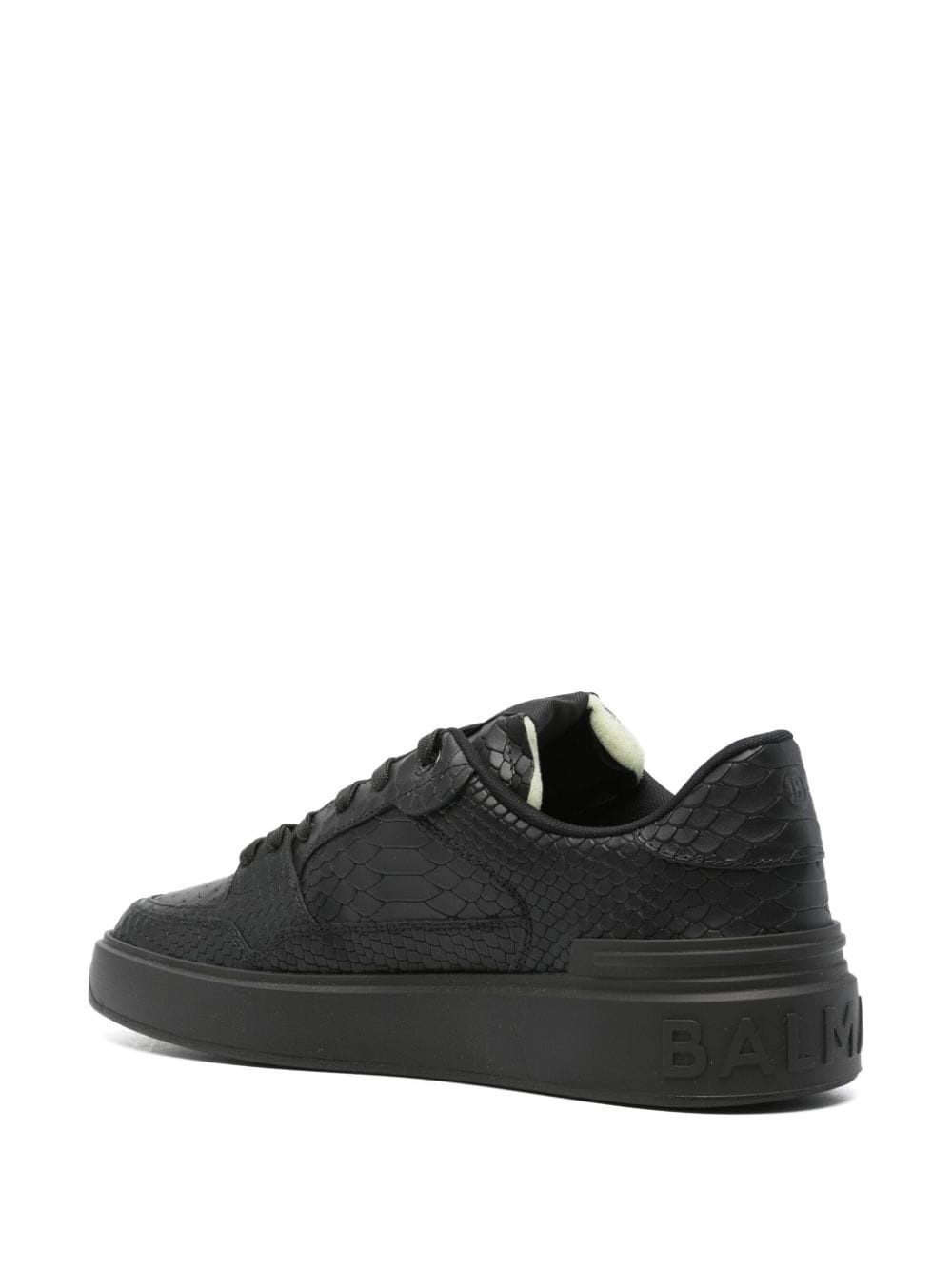 B-Court croc-embossed sneakers - 3