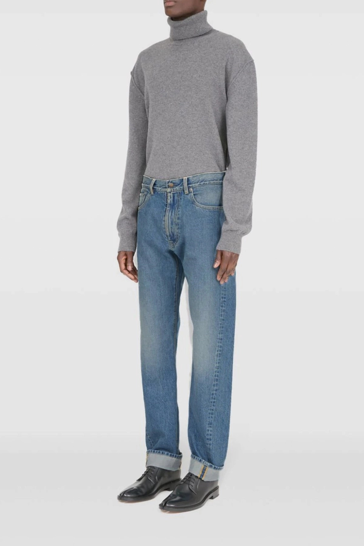 Washed denim jeans - 2
