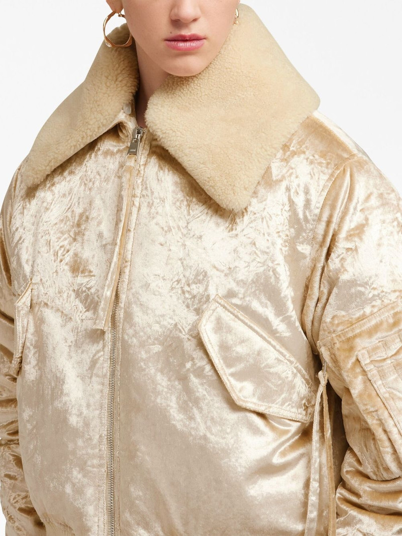 metallic velvet bomber jacket 6