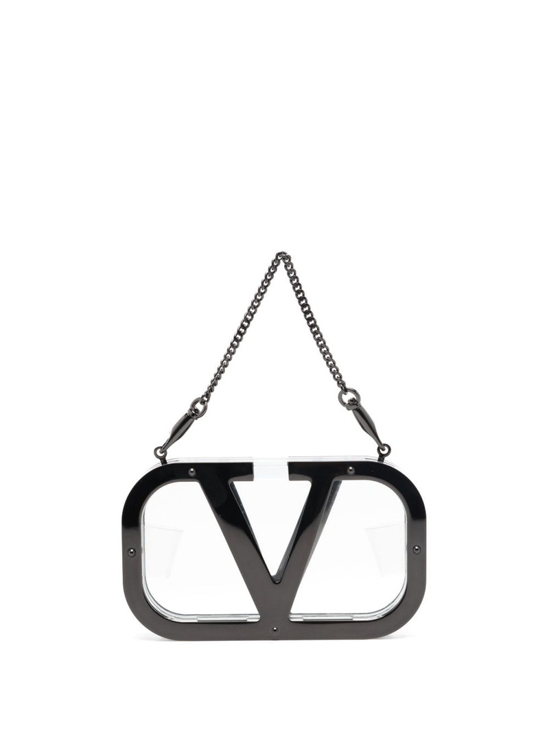 logo-plaque clear clutch 1