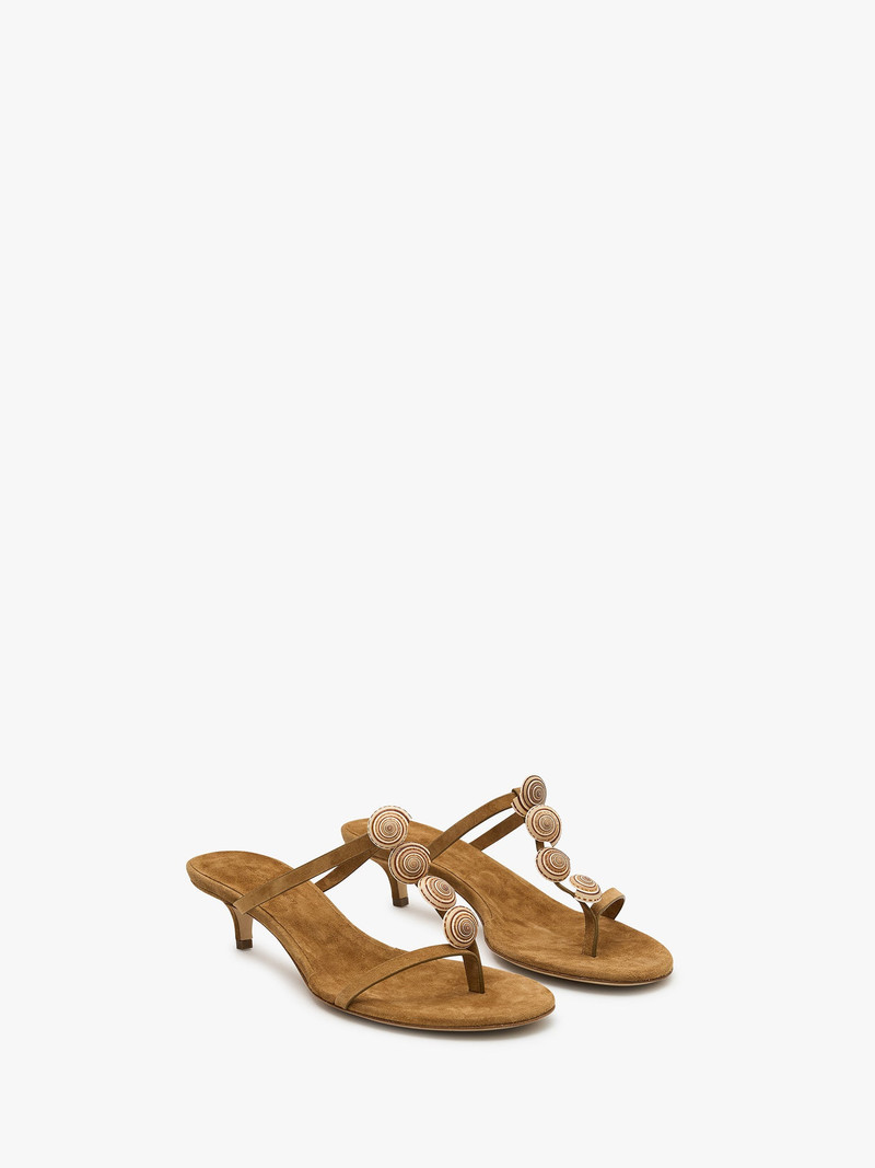 Sundial Seashell Kitten Heel 1