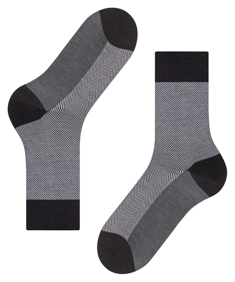 Sensitive Herringbone Men Socks 5
