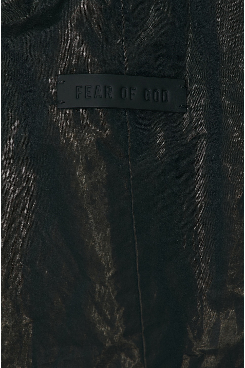 Wrinkled Polyester Running Short - 5